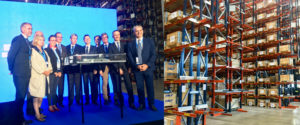 Cérémonie d’inauguration de la nouvelle plate-forme logistique de SKF à Saint-Cyr-sur-Loire